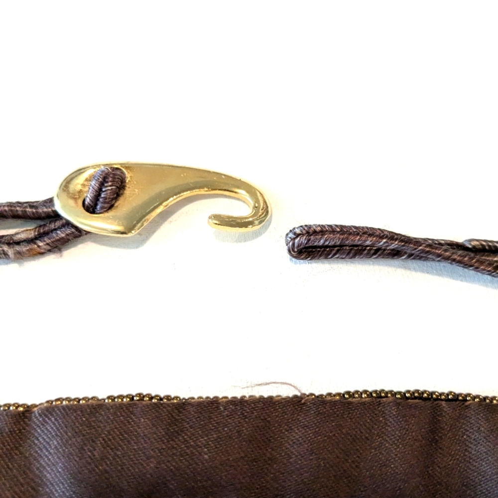 Vintage Milor Handmade Sequin and Beads 30's Ladies Waist Belt One Size - Picture 16 of 16